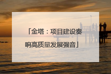 金塔：项目建设奏响高质量发展强音
